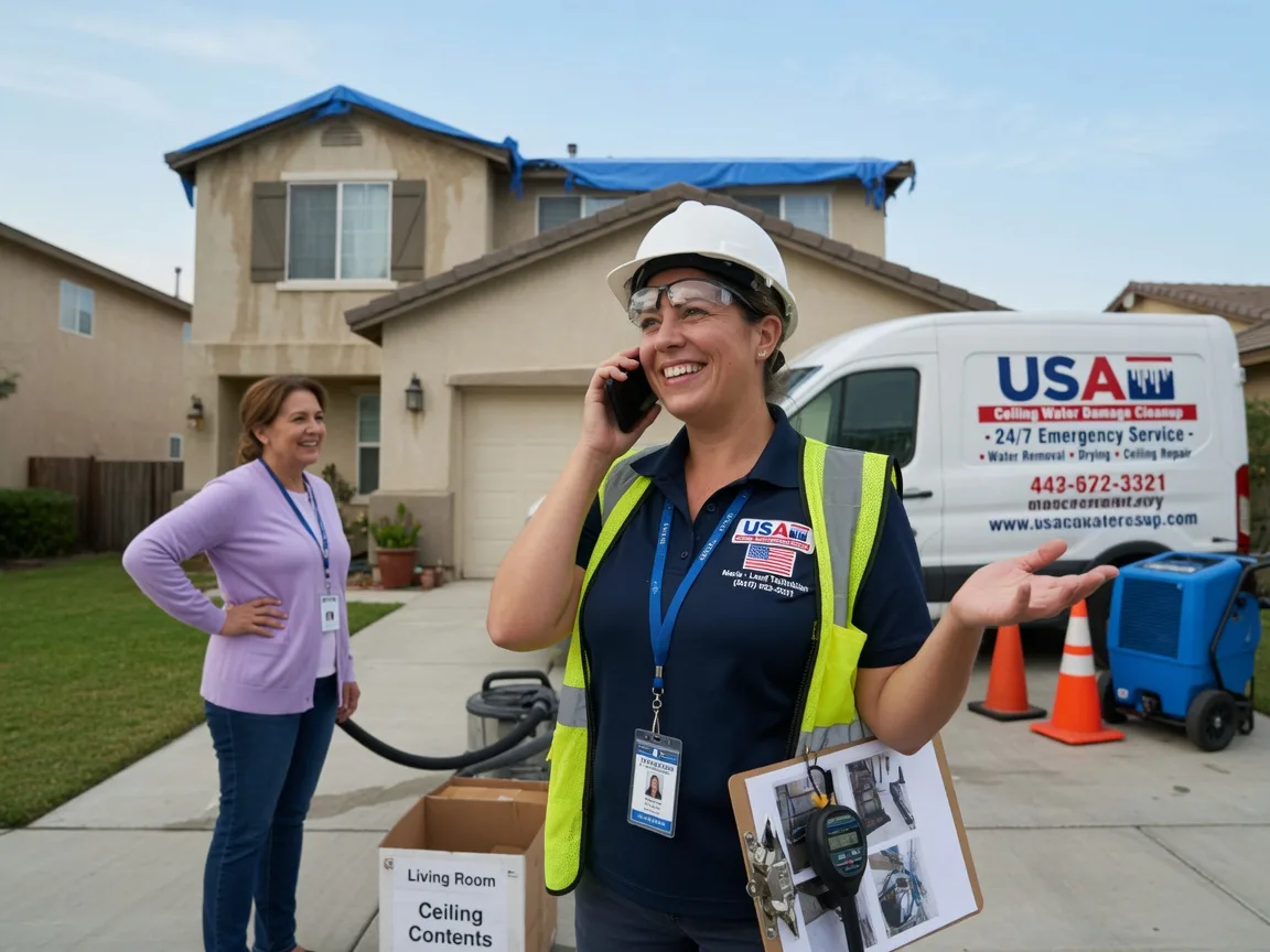 Ceiling Water Damage Restoration Highlands, TX FAQs