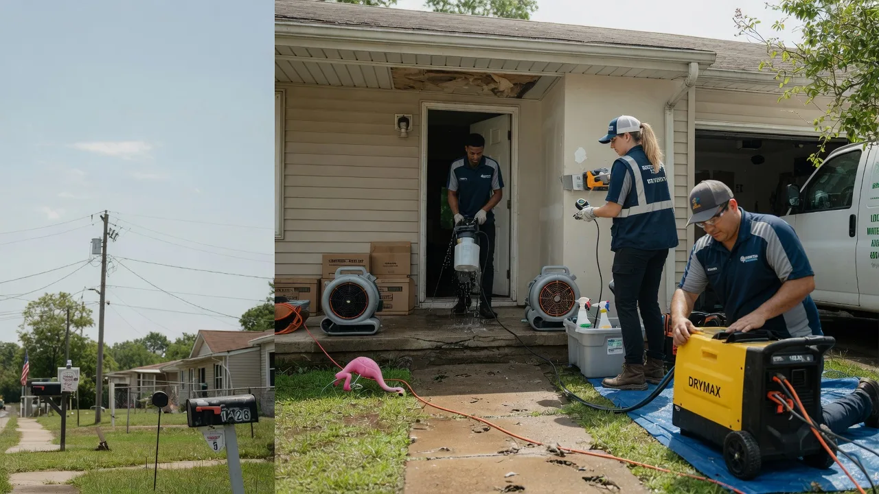Storm Damage Water Removal in Highlands, TX near me
